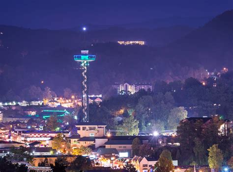 gatlinburg space needle live cam|More.